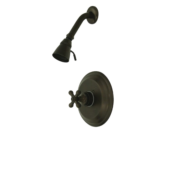 Shower Faucet, 2, Wall Mount, Oil Rubbed Bronze
